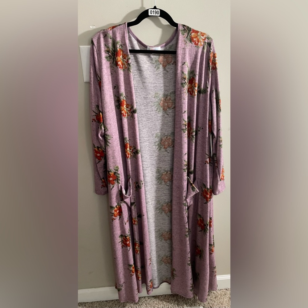 Lularoe Sarah cardigan size 3XL